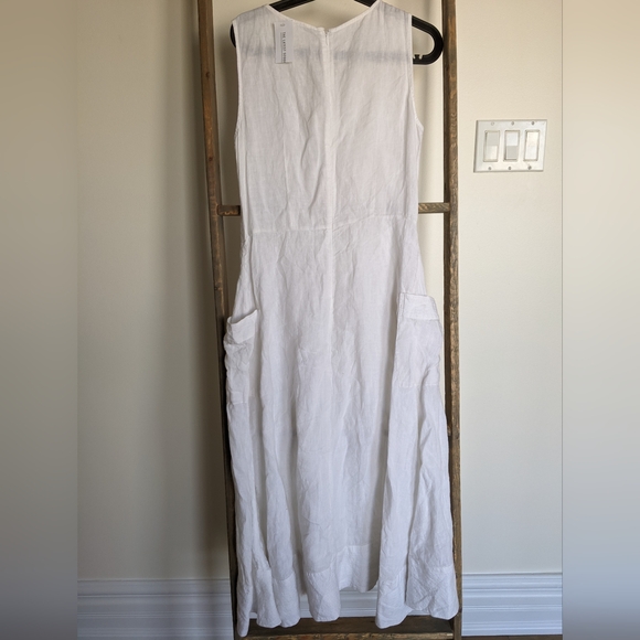 NAIF White Sleeveless Midi Dress - Picture 2 of 9
